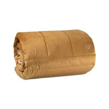 Blu Velvet Comforter for double bed 270x265(07.Ocre)