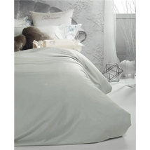 Lory Flat duvet cover set for double bed 250x200(06.White)