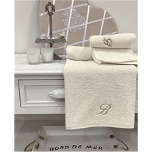 Promessa Towel set 2 pcs 38x58 + 55x100(01.Beige)
