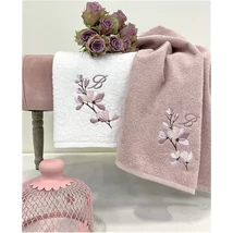 Flora Towel set 2 pcs 40x60 + 60x110(02.Powder.pink)