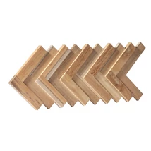 Rebel of Styles woodpanel 'UltraWood Herringbone' Teak FSC 100% 0,405 m²