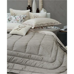 Crystelle Comforter for double bed 270x265(02.Powder.pink)