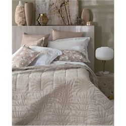 Sharon Bedspread for double bed 270x270(01.Beige)