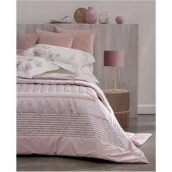 Livia Engineered bedspread for double bed 270x270(06.White)