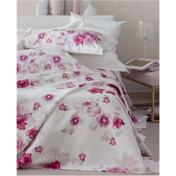 Rose Bedspread in piquet for double bed 260x270(02.Pink)