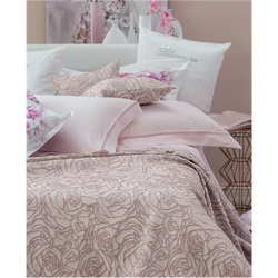 Dalida Unquilted bedspread for double bed 270x270(46.Sepia)