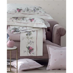 Liala Sheet set for double bed 250x290(02.Powder.pink)