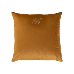 Blu Velvet Cushion 42x42(07.Ocre)