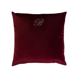 Blu Velvet Cushion 42x42(12.Bordeaux)