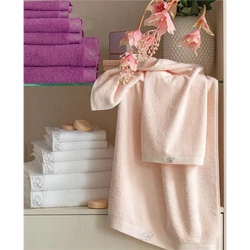Benessere Towel set 2 pcs 40x60 + 60x110(02.Powder.pink)