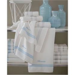Tennis Club Towel set 5 pcs 40x60(2) + 60x110(2) + 100x150(03.Light.blue)