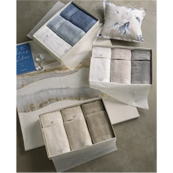 Benessere Towel set 6 pcs 60x110(3) + 40x60(3)(40.Cloud)