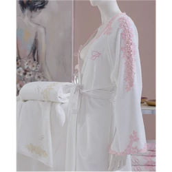 Ivonne Bathrobe size S/M(01.Beige)