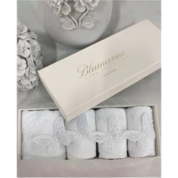 Isabella Washcloths set 4 pcs 30x30(02.Powder.pink)