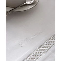 Contessa Table cover 90x90(04.White)