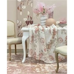 Arianna Tablecloth 170x270(02.Blush)