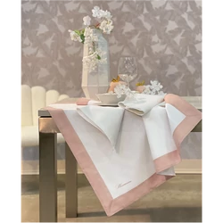 Alba Table cover 90x90(02.Powder.pink)