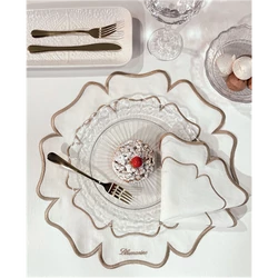 Rosinda Placemat set 44x44(01.Beige)
