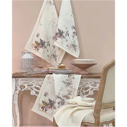 Liala Tea towel 50x70(02.Powder.pink)