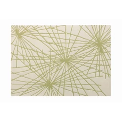 Aura Starburst Natural / Sage Green 120 x 170cm Rug