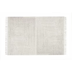 Arctic Maze Natural / Grey 120 x 170cm Rug
