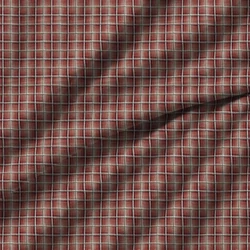 BAXTER-RED/CHARCOAL angol függöny