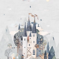 Decoprint Cute Walls vlies tapéta – vidám gyerekszobai minta, CW6005-2