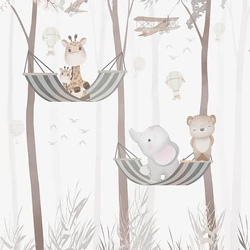 Decoprint Cute Walls vlies tapéta – vidám gyerekszobai minta, CW6032-1