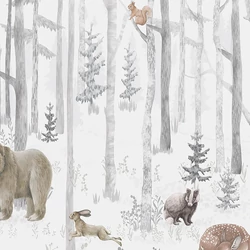 Decoprint Cute Walls vlies tapéta – vidám gyerekszobai minta, CW6044-1