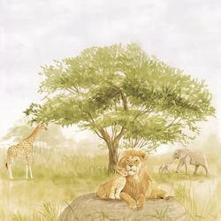 Decoprint Cute Walls vlies tapéta – vidám gyerekszobai minta, CW6114-2