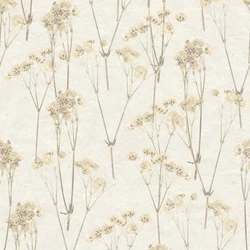 Herbarium vlies tapéta – természetközeli, növényi motívumok, HE27230
