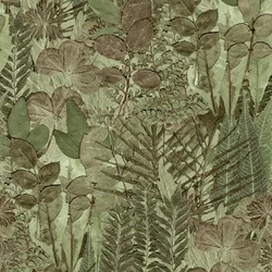 Herbarium vlies tapéta – természetközeli, növényi motívumok, HED27291