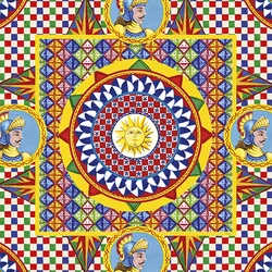 TCW011TCAHPUC092 Dolce&Gabbana Home collection vinyl tapéta