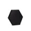 Kép 1/5 - Rebel of Styles textile panel 'Luxury Velvet Textile Hexagon Black' 0,06 m²