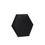 Kép 3/5 - Rebel of Styles textile panel 'Luxury Velvet Textile Hexagon Black' 0,06 m²