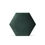 Kép 5/6 - Rebel of Styles textile panel 'Luxury Velvet Textile Hexagon Green' 0,06 m²