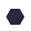 Kép 4/5 - Rebel of Styles textile panel 'Luxury Velvet Textile Hexagon Blue' 0,06 m²