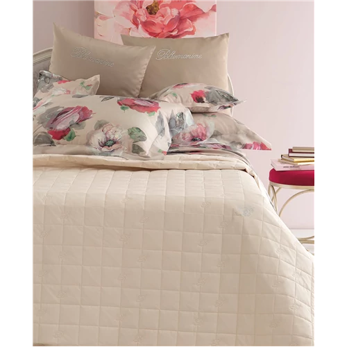 Blu Valentina Bedspread for queen bed 220x270(21.Grey)