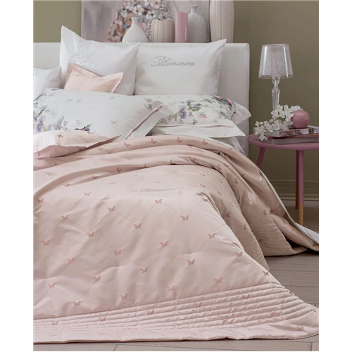 Livia Bedspread for double bed 270x270(06.White)