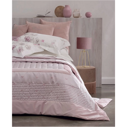 Livia Engineered bedspread for double bed 270x270(30.Heather)