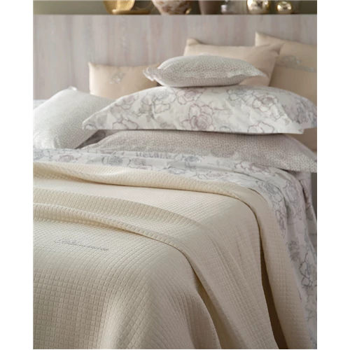 Lory Piquet Bedspread for single bed 180x270(20.Wax)