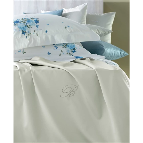 Note Blu Unquilted duvet cover set 270x270(01.Pearl)
