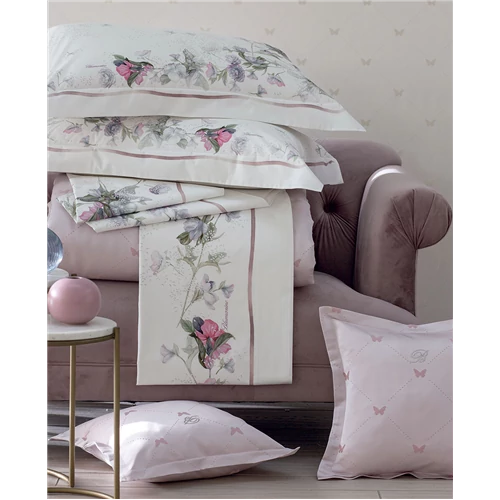 Liala Sheet set for double bed 250x290(02.Powder.pink)