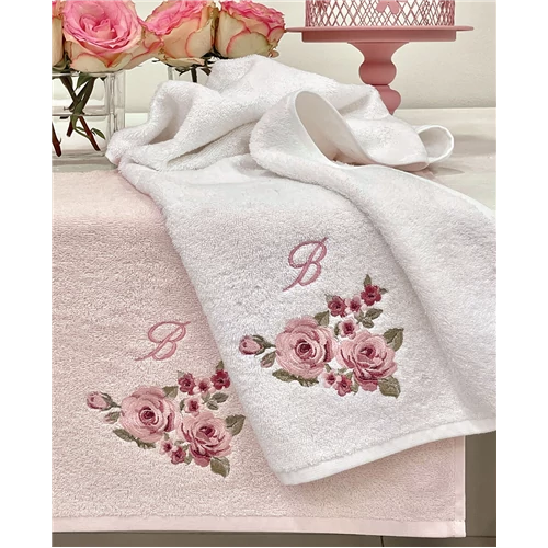 Eterna Towel set 2 pcs 40x60 + 60x110(02.Powder.pink)