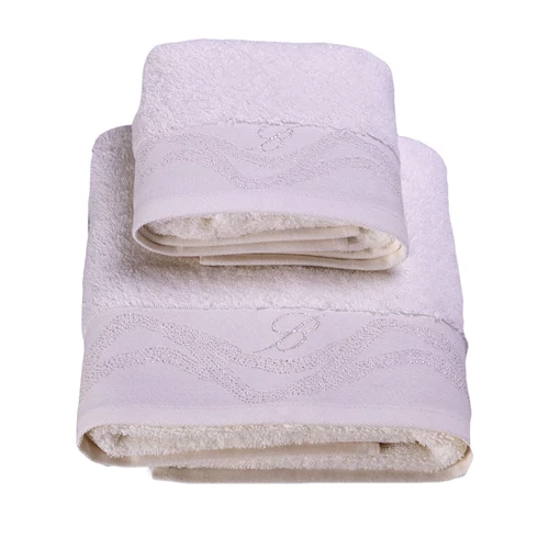 Crystelle Towel set 2 pcs 40x60 + 60x110(04.White)