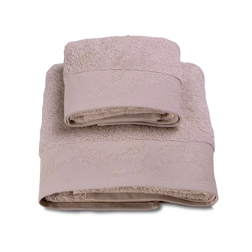 Crystelle Towel set 2 pcs 40x60 + 60x110(05.Ecru)