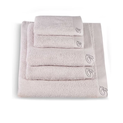 Benessere Towel set 5 pcs 40x60(2) + 60x110(2) + 100x150(07.Gravel)