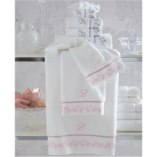 Emanuela Towel set 5 pcs 40x60(2) + 60x110(2) + 100x150(13.Silver)
