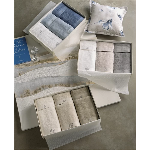 Benessere Towel set 6 pcs 60x110(3) + 40x60(3)(40.Cloud)