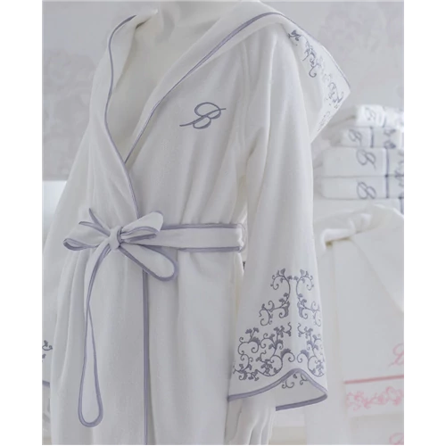 Emanuela Bathrobe size S/M(13.Silver)